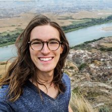 river in the badlands